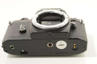 vgc Nikon EM 35mm SLR film camera black body works great 616739038551 