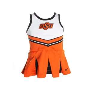  Nike Oklahoma State Cowboys Toddler Orange 2 Piece Cheerleader 