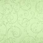 Perfect Princess Green & Glitter Scroll Wallpaper DK5964