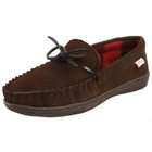   Slippers International 7161PF Mens Trailer Moccasin,Rootbeer,7 W US