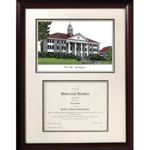  James Madison Dukes Framed Scholar Diploma Frame with 