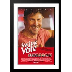 Swing Vote Framed and Double Matted 20x26 Movie Poster Kevin Costner 