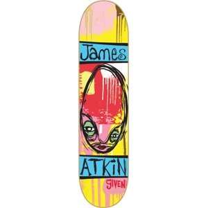  Given Atkin Paint Skateboard Deck   8.25 Sports 