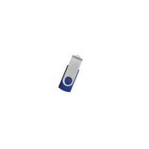  Super Talent SM Swivel 4GB USB2.0 Flash Drive (Blue 