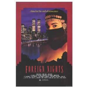  Foreign Nights Original Movie Poster, 26.25 x 40 (1989 