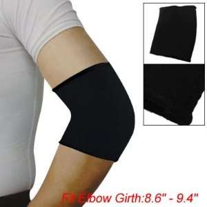  Black Elastic Neoprene Elbow Support Sleeve Brace