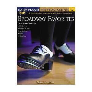  Hal Leonard Broadway Favorites Easy Piano Book and CD 