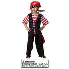 Aeromax Little Boys Cute Red Pirate Halloween Costume Outfit 8/10