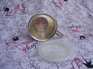 VTG Baby Sippy Cup Silver Plated Plastic Top Leonard  