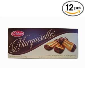 Delacre Biscuits Marquisettes, 3.5 Ounces Boxes (Pack of 12)