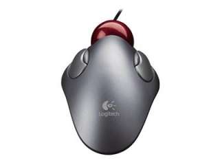 Logitech Trackman Marble Wired USB Optical Mouse Trackball Right/Left 