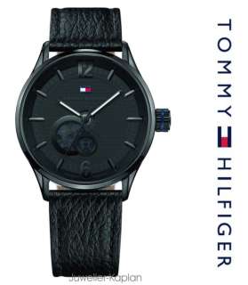 Tommy Hilfiger Herrenuhr Herren Armband Uhr Automatic BLACK 1710287 
