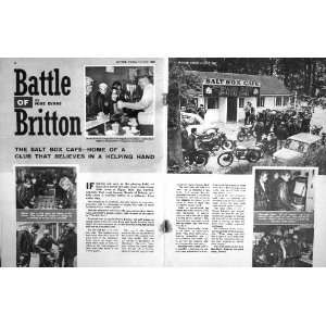   MOTOR CYCLE MAGAZINE 1963 BIG MOTO CROSS BELGIAN GRAND