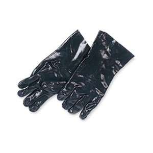Heavy Duty Neoprene Gloves   Black   Lot of 1  Industrial 