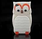 new cute owl design silicone back case cover skin for