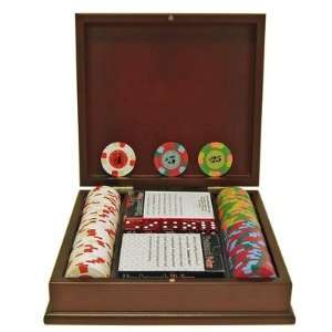 Trademark Global 10 PA pc100 Paulson Top Hat and Cane Clay Poker Chips 