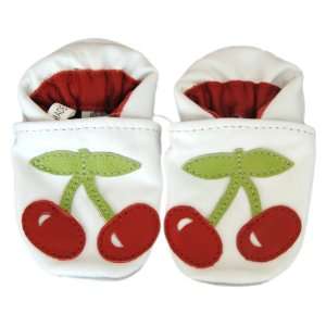    Augusta Baby Cherries Soft Sole Leather Baby Shoe (12 18 mo) Baby