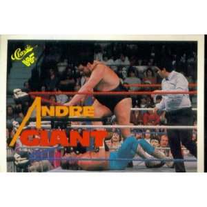  1990 Classic WWF Wrestling Card #76  Andre the Giant 