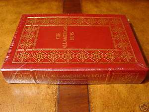 Easton Press ALL AMERICAN BOYS Cunningham SIGNED SEALED  