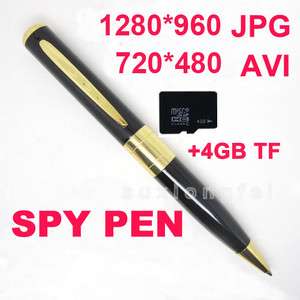 Mini Spy Cam DVR Pen Video Recorder Camera SPY PEN+4GB  