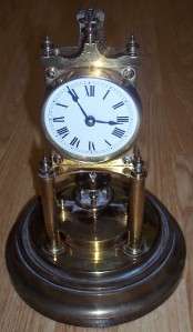 Gustav Becker 400 Day Torsion Anniversary Clock c1926 7  