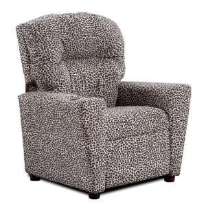 Ashleys Cute & Comfy Collections 1300 1 LEP Leopard Kids Recliner 