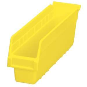 Akro Mils 30048 ShelfMax Plastic Nesting Shelf Bin Box, 18 Inch Length 