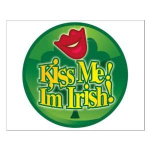  Small Poster Kiss Me Im Irish Clover 