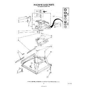 Whirlpool Part Number  388492 For Model #  LA5700XTG0  