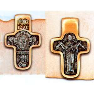   Cross, Sterling Silver & Gilt, Orthodox Cross 
