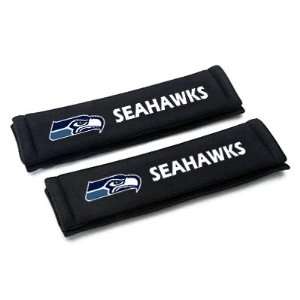  NFL Seattle Seahawks Car Seat Belt Shoulder Pads, Pair 