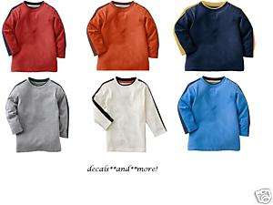 NWT~HUGE LOT SONOMA L/S FALL SHIRTS~6 TOTAL~3T~$60~NEW  