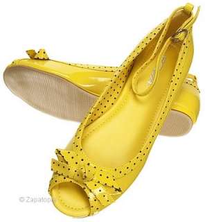 Womens fashion polka dots dress shoes ballet flats,AMT  