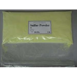  Sulfur Powder 99.9% pure 3 lb bags  Kitchen 
