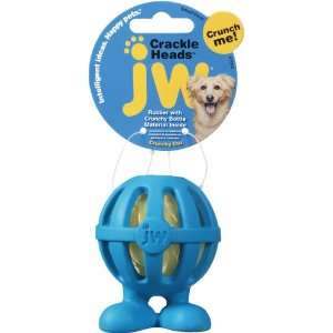  JW Pet Company Crackle Heads Crackle Cuz Dog Toy, Small 