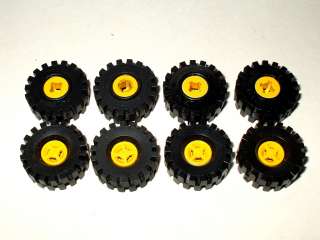 kleine Lego Reifen Felge in gelb/Tyre Medium #4084/4624  