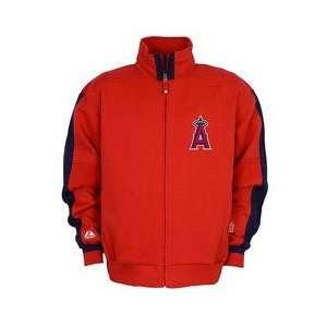 Los Angeles Angels of Anaheim ThermaBase Track Jacket   Red Extra 