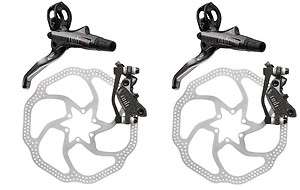 NEW 2012 AVID CODE R DISC BRAKE SET 200MM HS1 FRONT AND REAR 203MM 8 