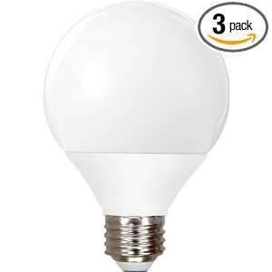   78947 11 Watt 450 Lumen Decorative G25 CFL Bulb, Daylight, 3 Pack
