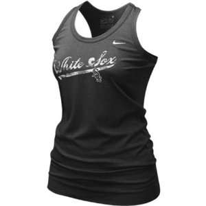   Chicago White Sox Black 7th Inning Stretch Tank Top