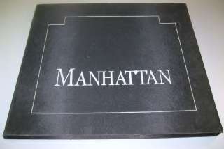 Thomas McKnight ~ LE 1984 Manhattan Suite 8 Serigraphs 57th Street 