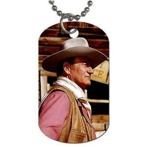  John Wayne Dog Tag with 30 chain necklace Great Gift Idea 