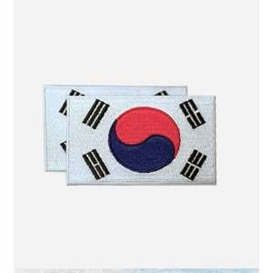  Korea (South) Patches (set of 8)