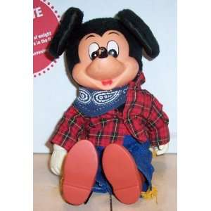   Disney MICKEY MOUSE plush stuffed toy Rare Vintage 