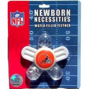  Newborn Baby Infant Cleveland Browns Water Filled Teether 
