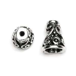  Precious Accents Silver Plated Metal Beads & Findi