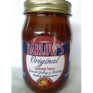   Barlows Original Sweet BBQ Grilling Sauce, 16 Oz 