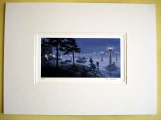 Rob Gonsalves Candle Power Signed and Numbered Giclee  