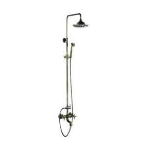   Shower Faucet with 8 inch Shower Head + Hand Shower