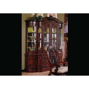  Master Dining Room China Cabinet Hutch Buffet Lighted 